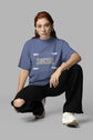 UNISEX STEEL GREY OVERSIZED T-SHIRT