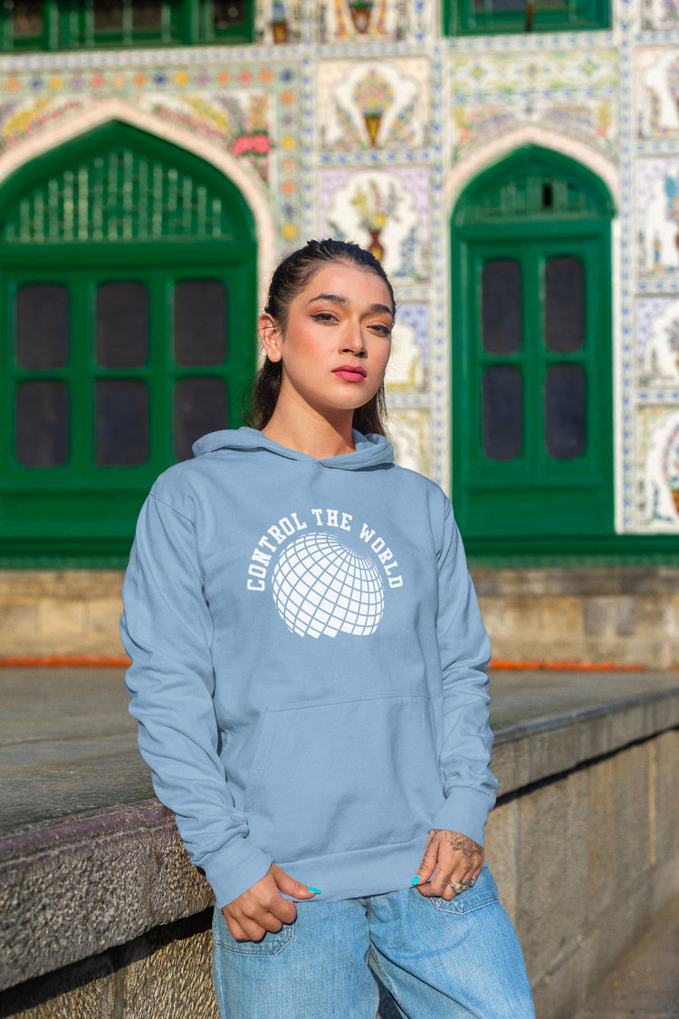 UNISEX BABY BLUE HOODIES