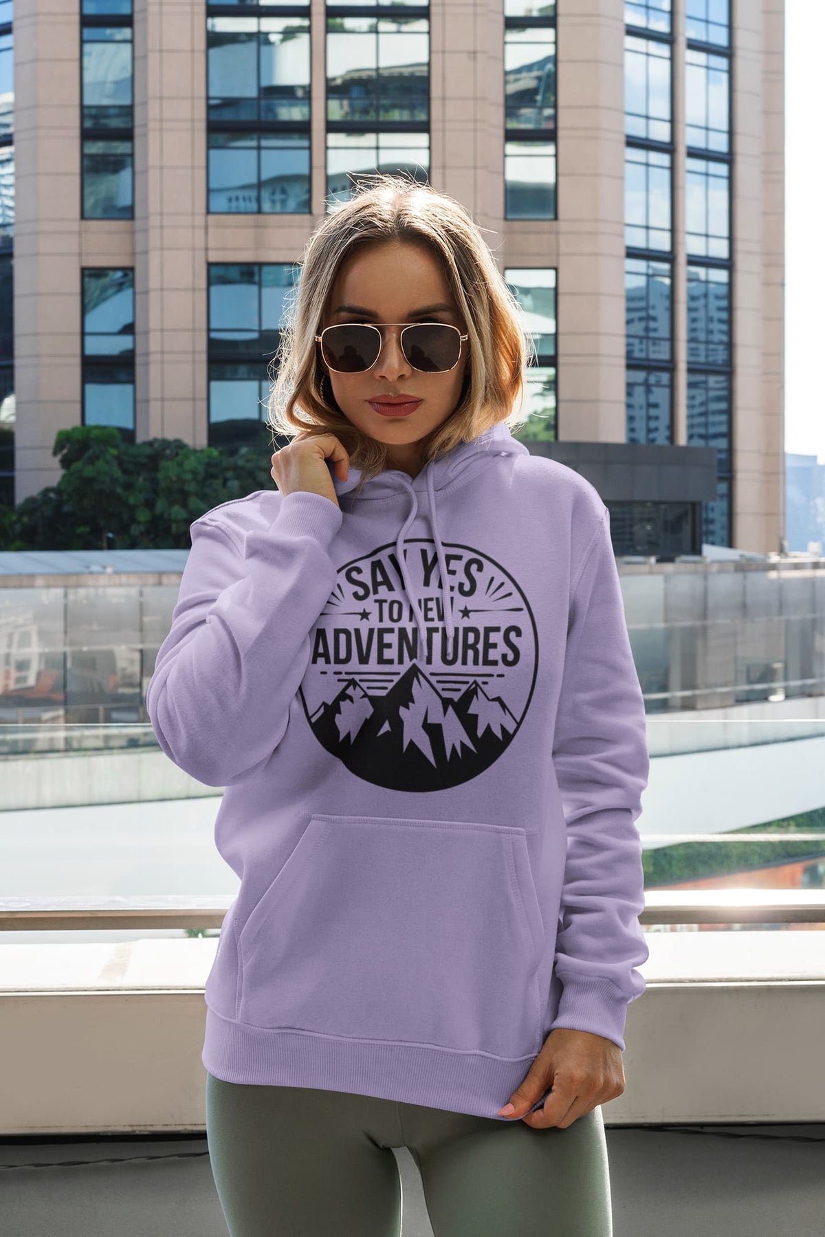 Men's Iris Lavender Hoodies