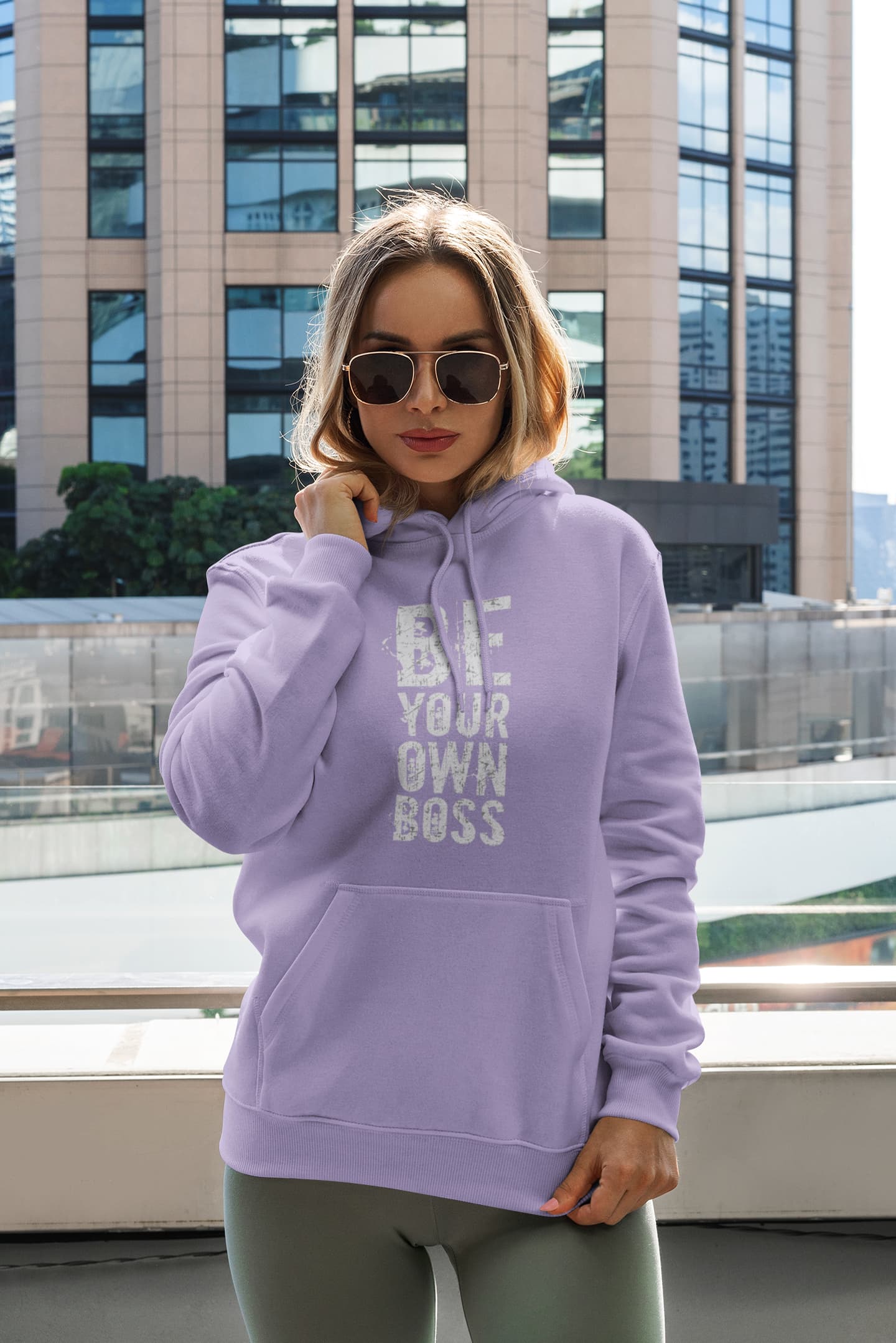 Men's Iris Lavender Hoodies