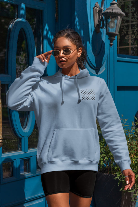 Men's Baby Blue Hoodies