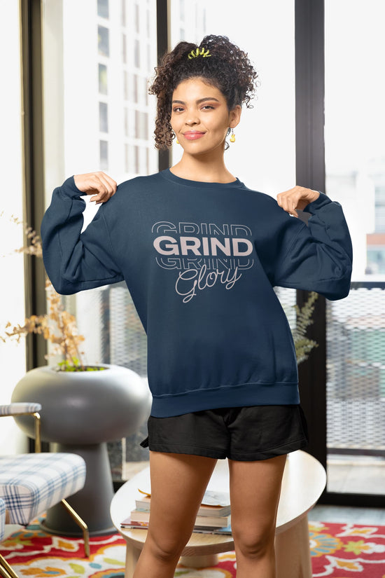 UNISEX NAVY BLUE SWEATSHIRT
