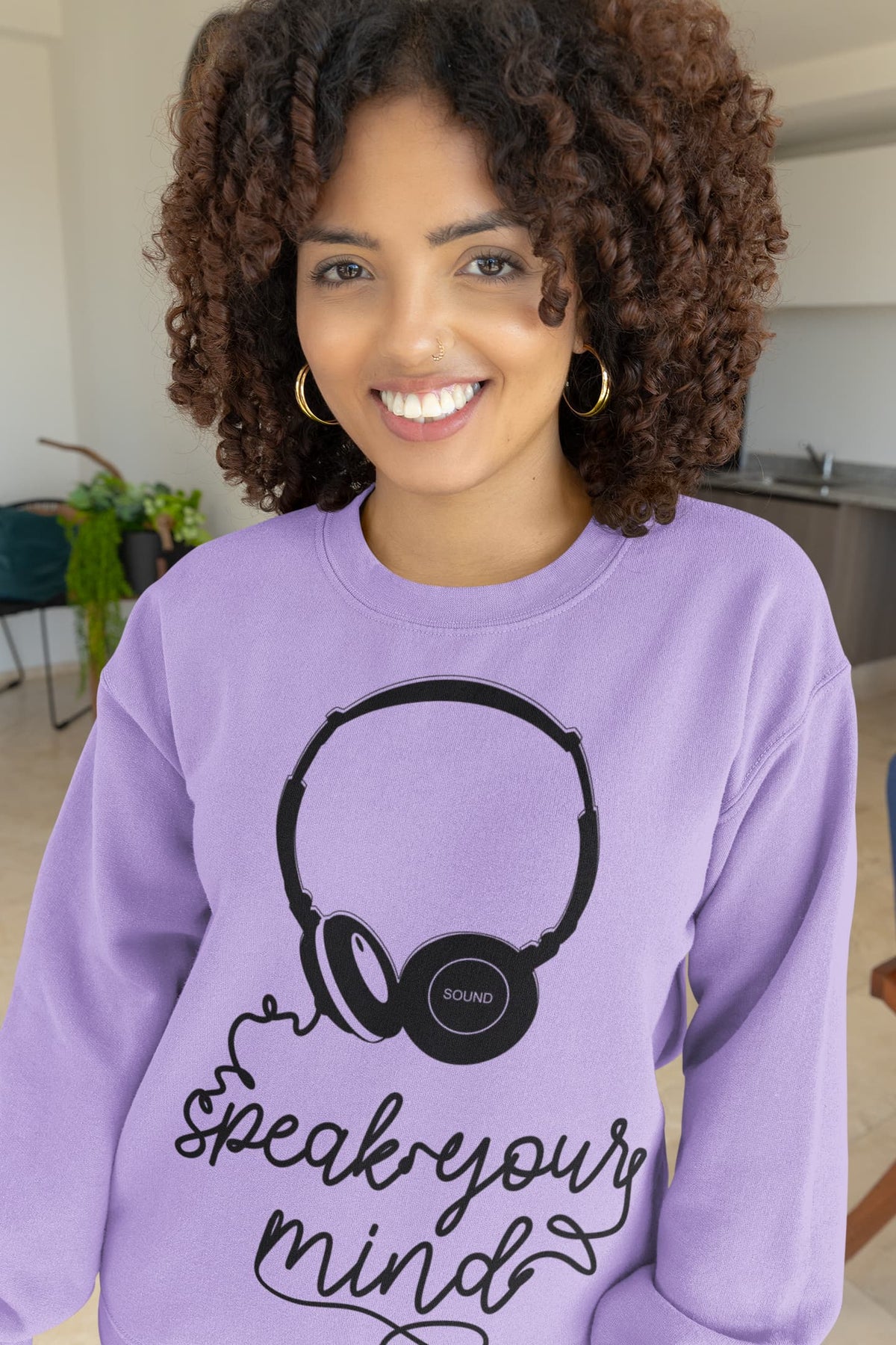 Women's Iris Lavender Sweatshirts