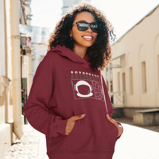 UNISEX MAROON HOODIES