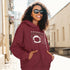 UNISEX MAROON HOODIES