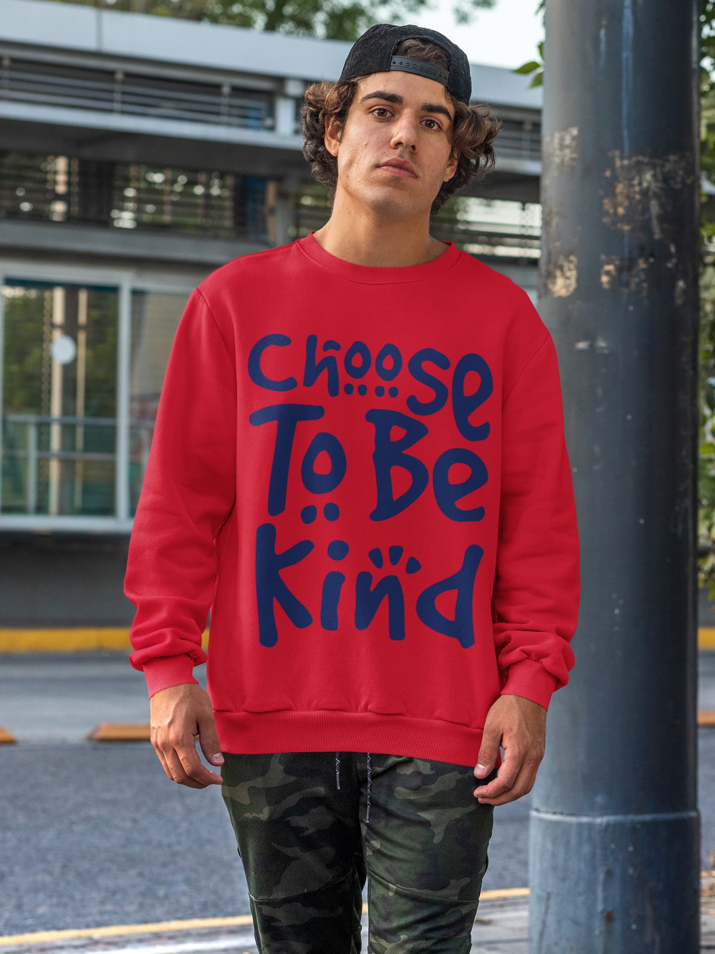 Men's Red Sweatshirts