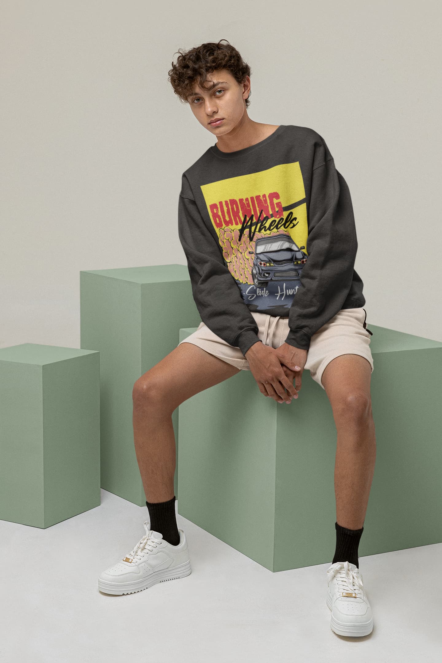 Men's Black Sweatshirts