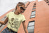 Women’s Butter Yellow Round Neck T-shirts