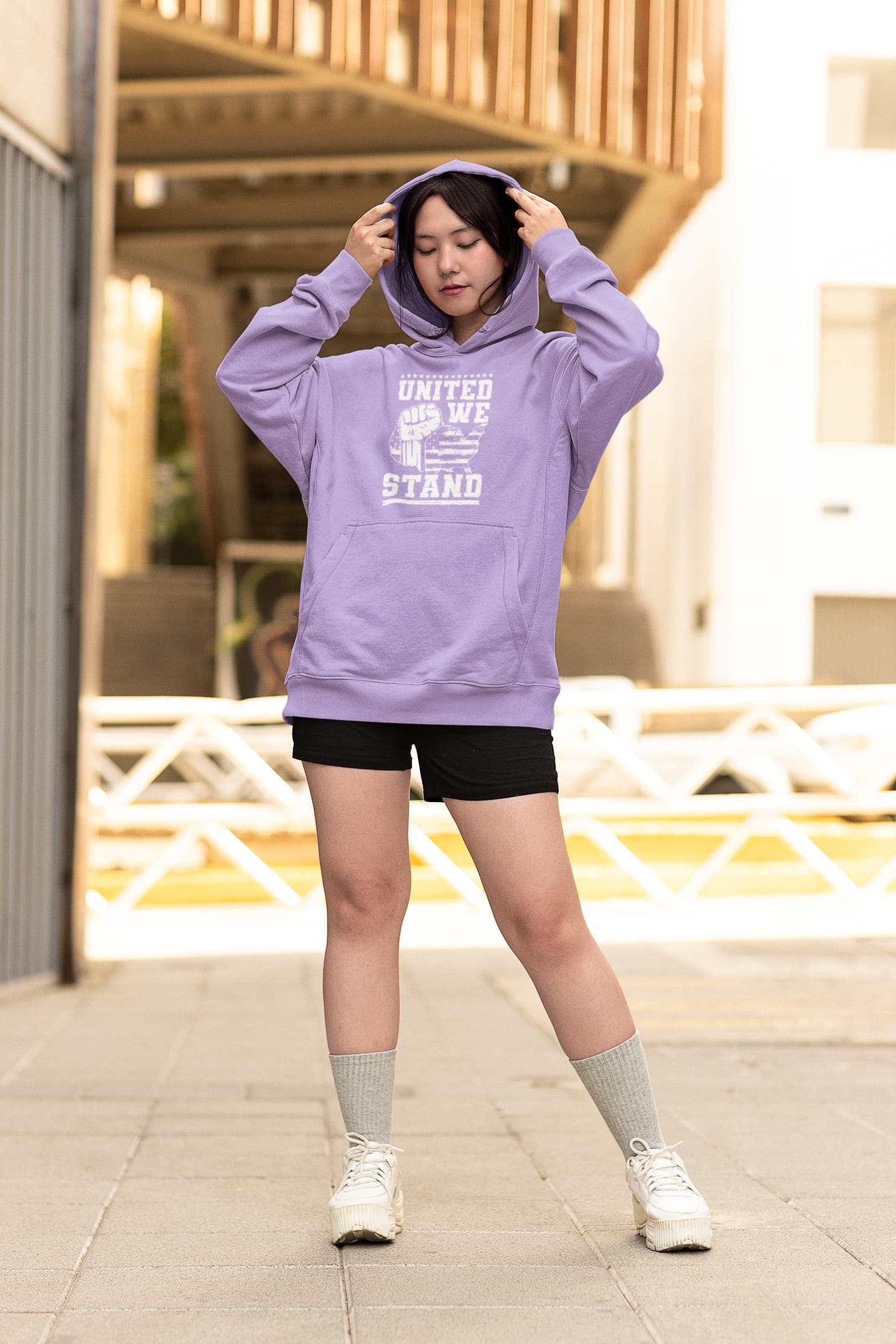 Men's Iris Lavender Hoodies