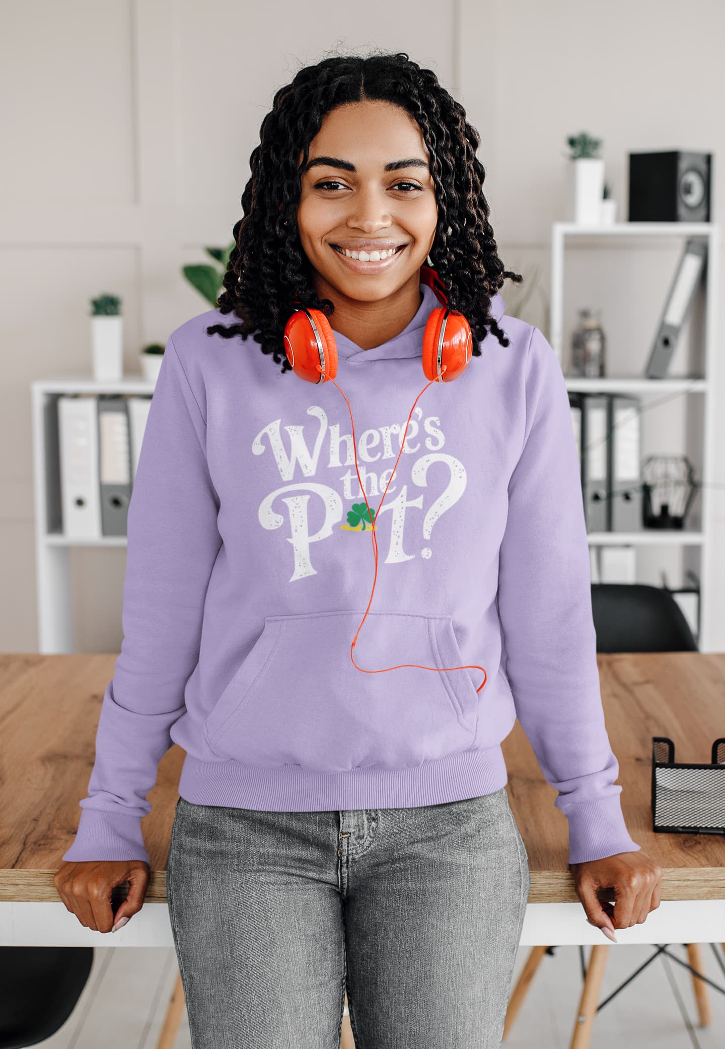 Men's Iris Lavender Hoodies