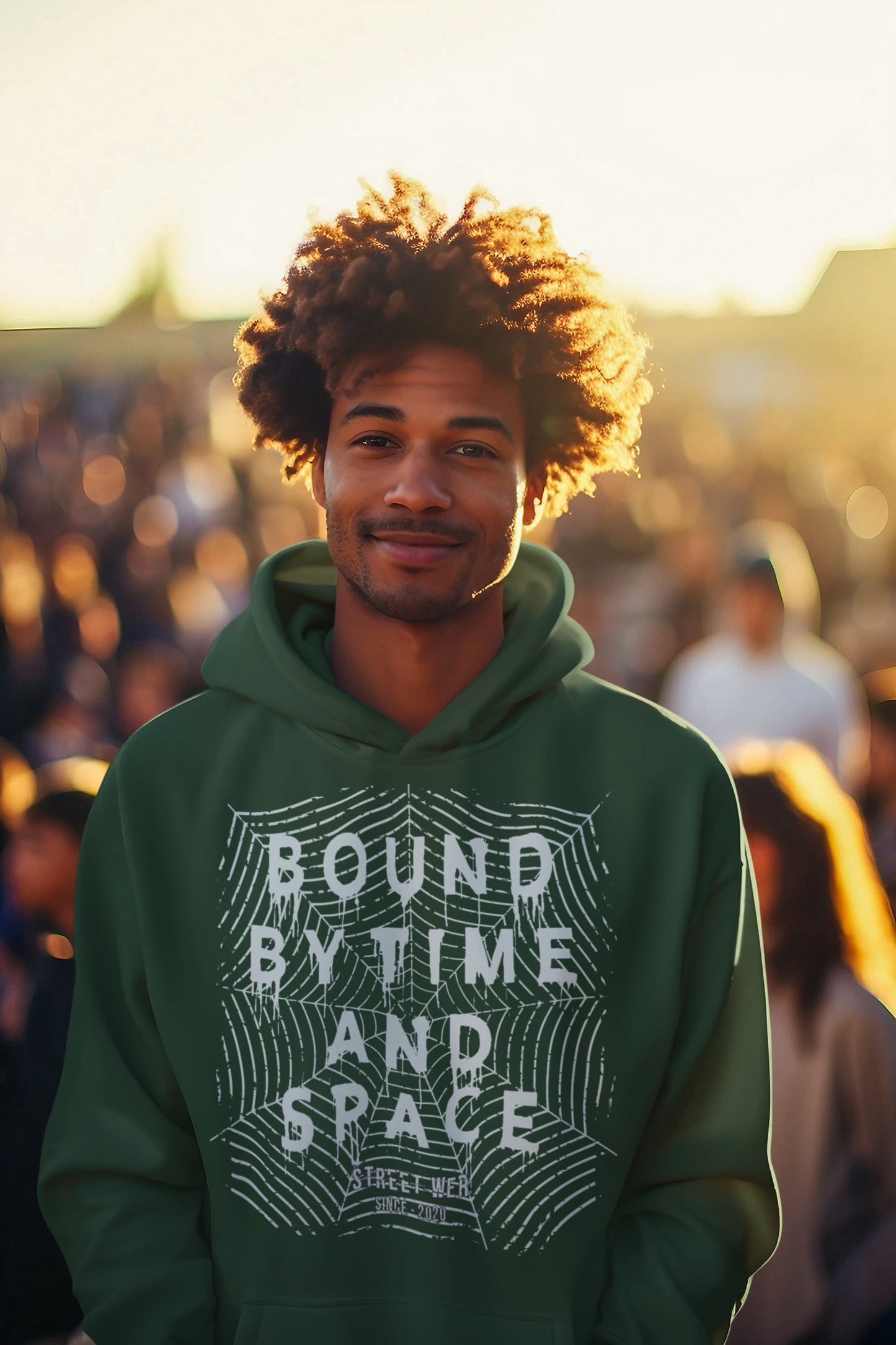 Men's Olive Green Hoodies