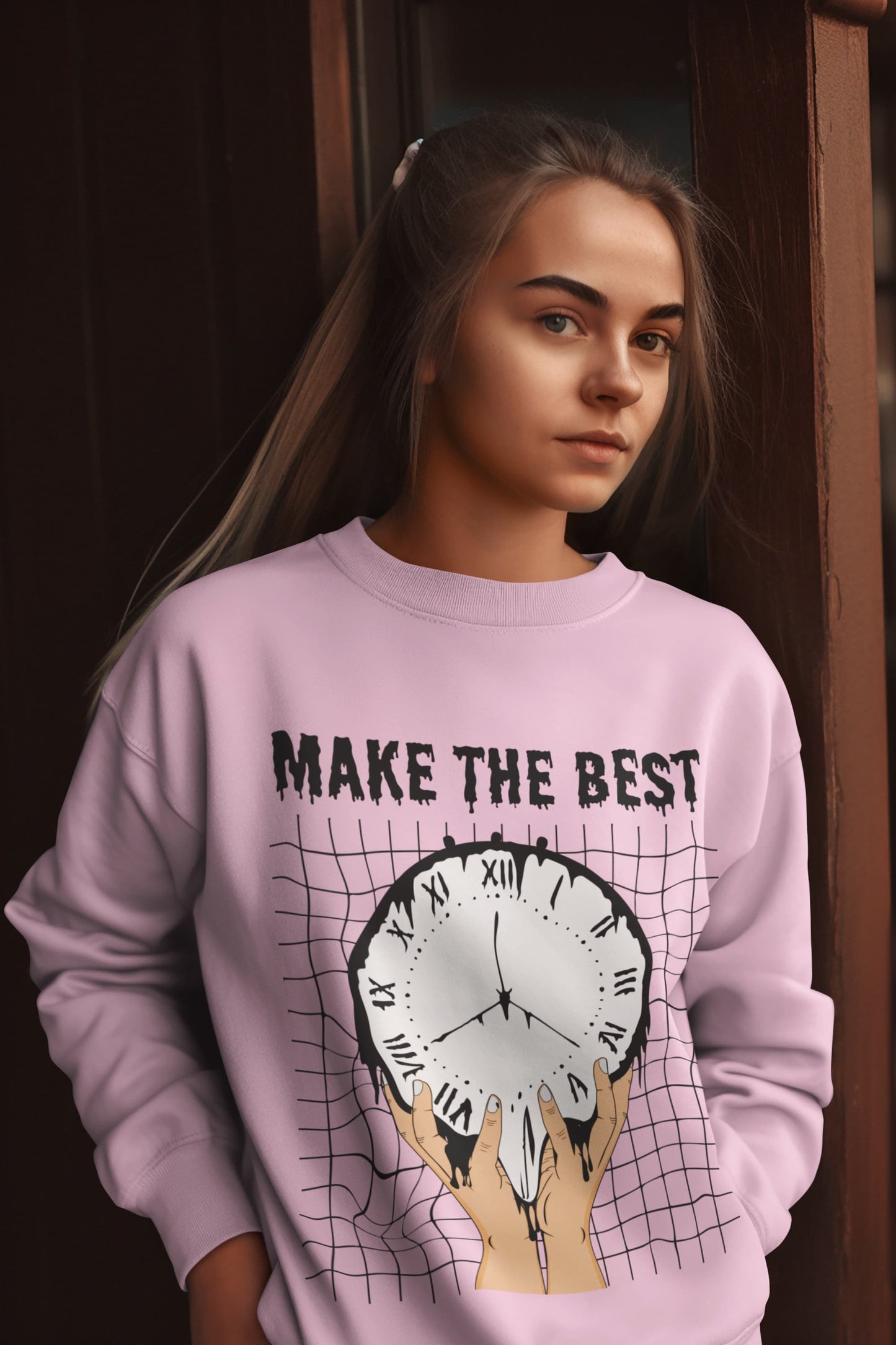 Men's Light Pink Sweatshirts