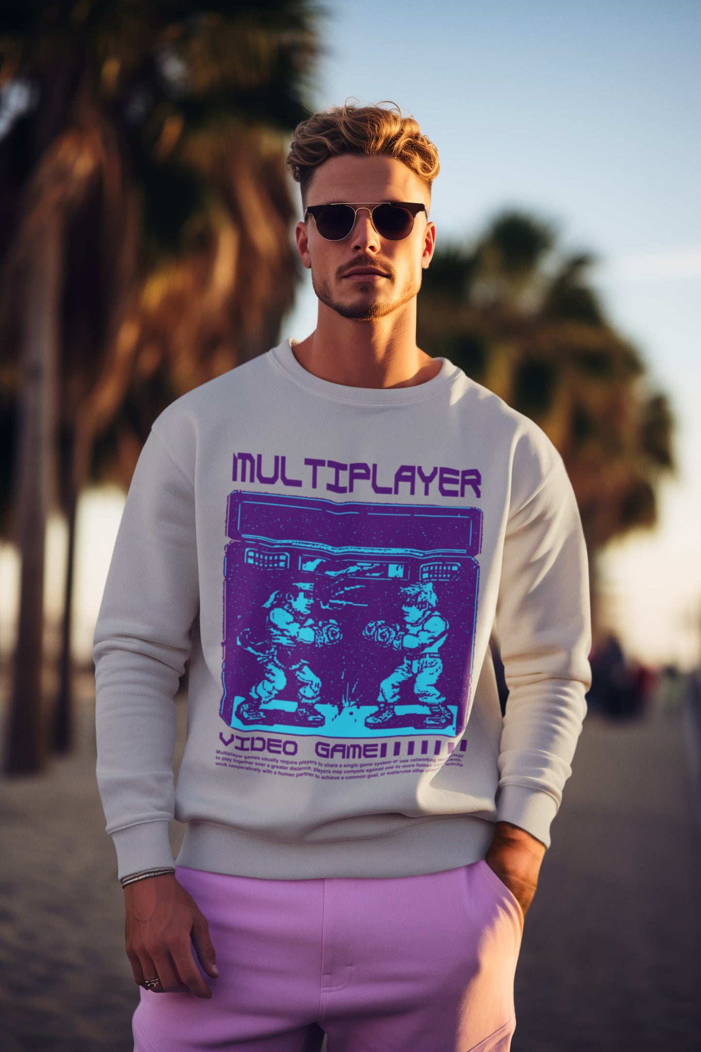 Men's Mélange Grey Sweatshirts
