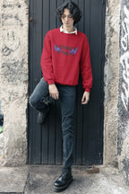 MENS RED SWEATSHIRT
