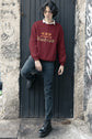 MENS MAROON SWEATSHIRT