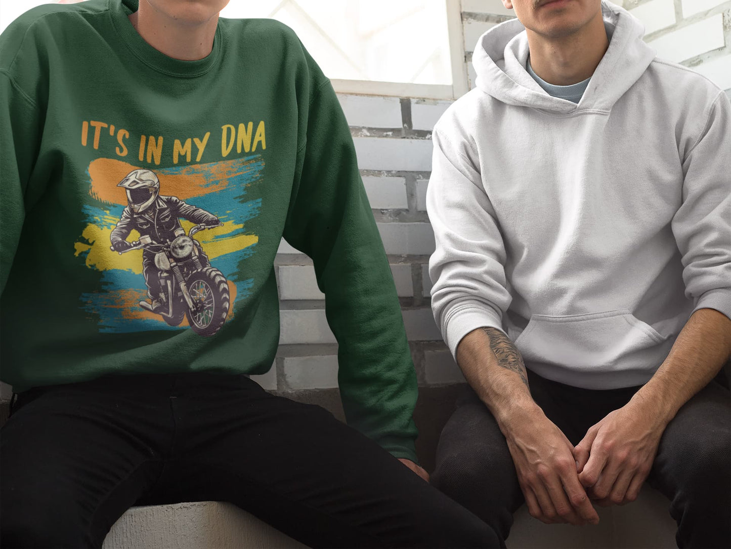 Men's Olive Green Sweatshirts