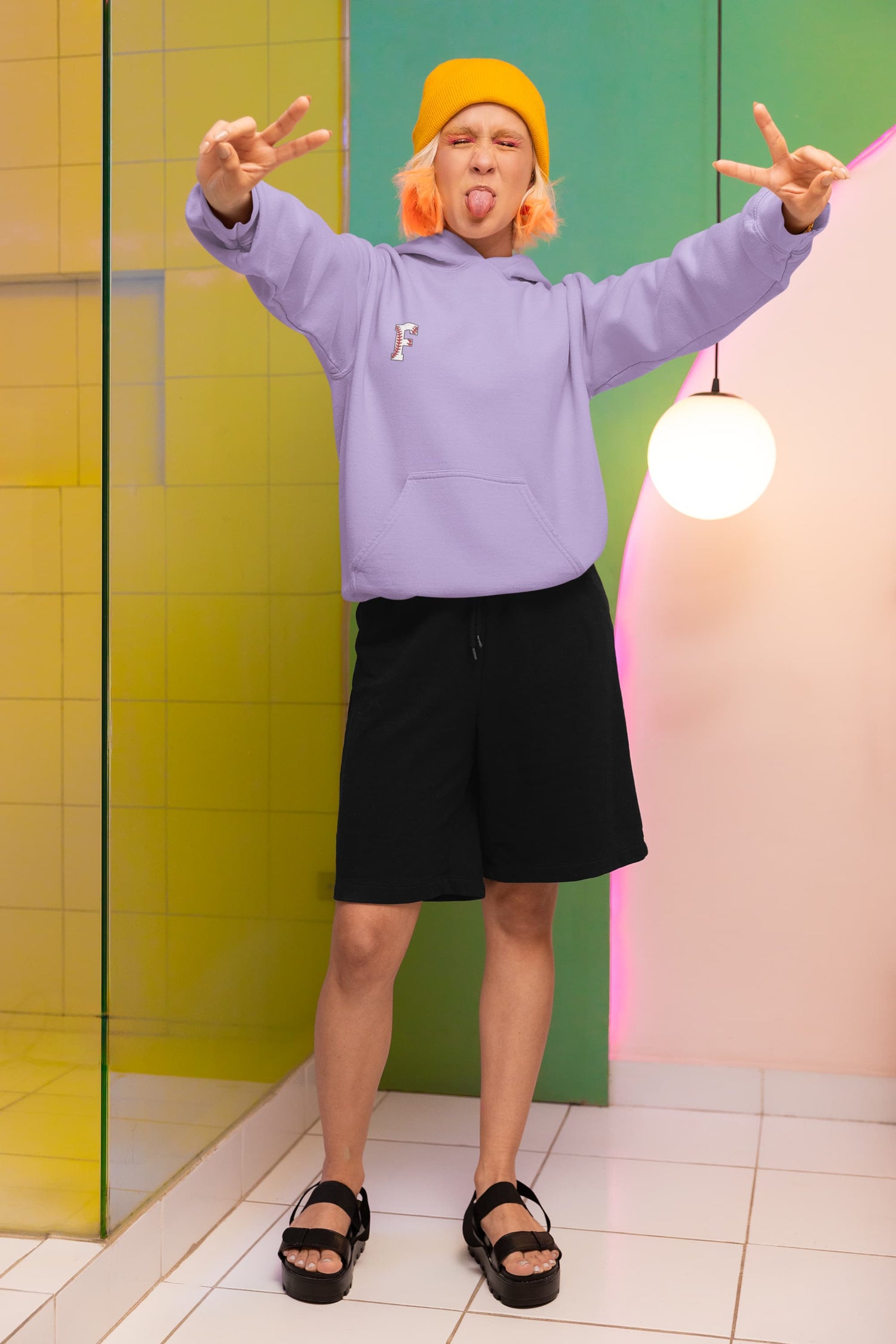 UNISEX IRIS LAVENDER HOODIES