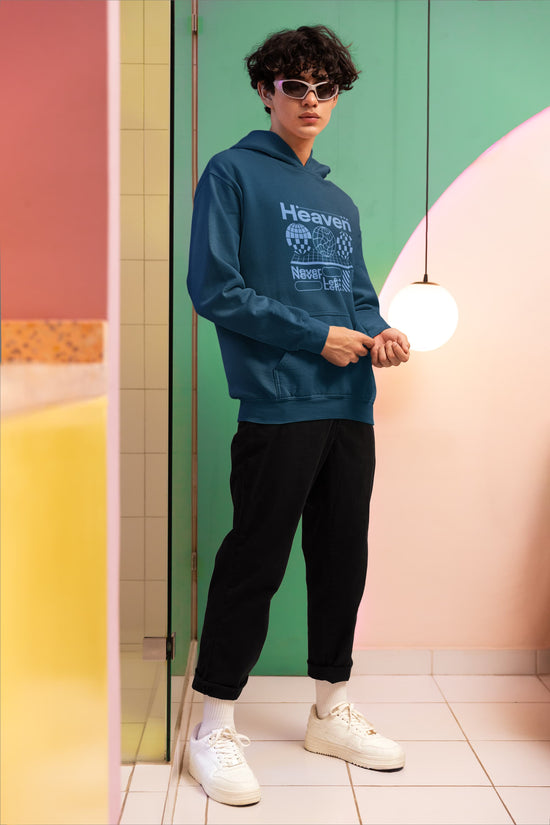 UNISEX NAVY BLUE HOODIES