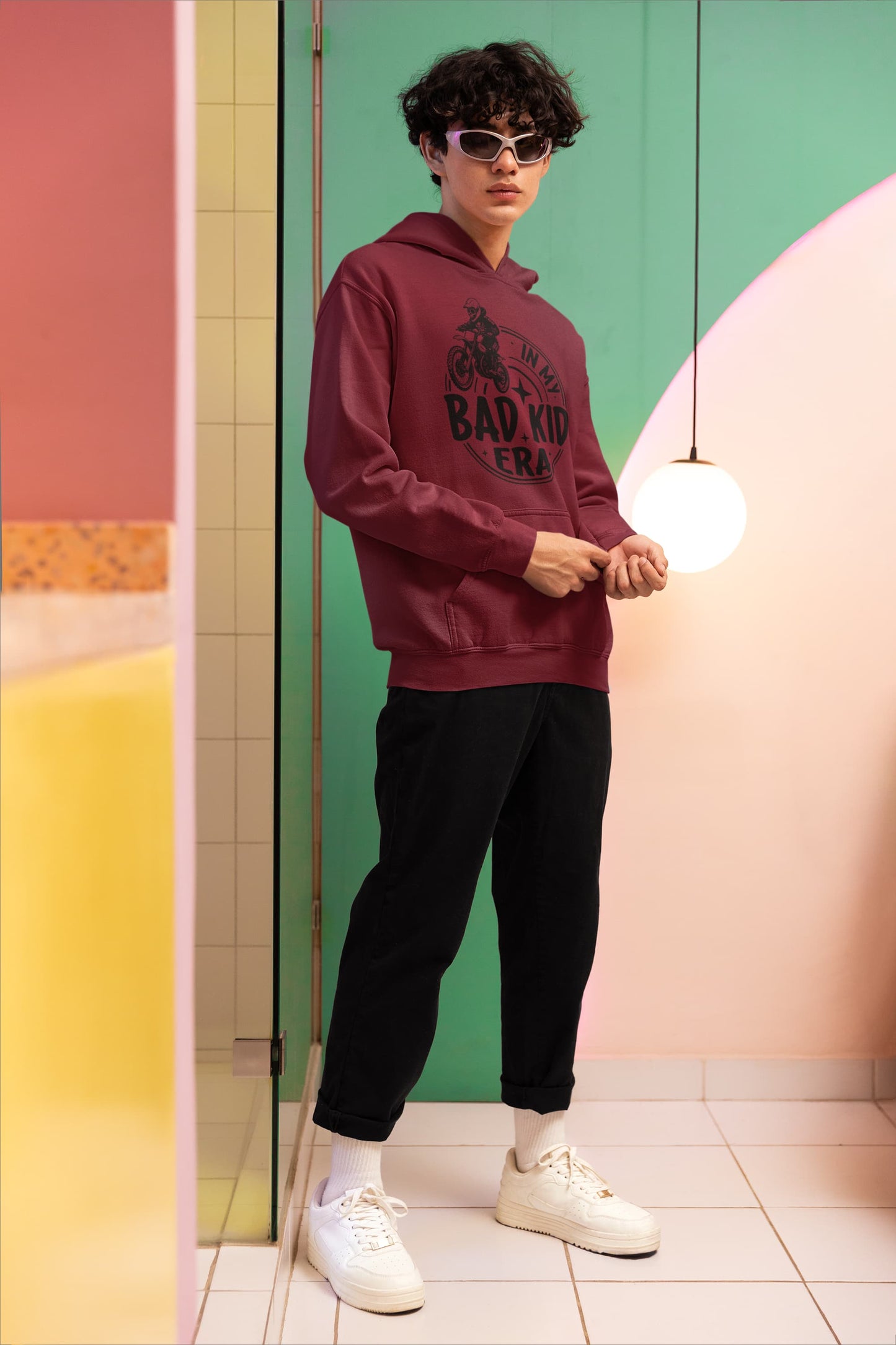 Men's Maroon Hoodies