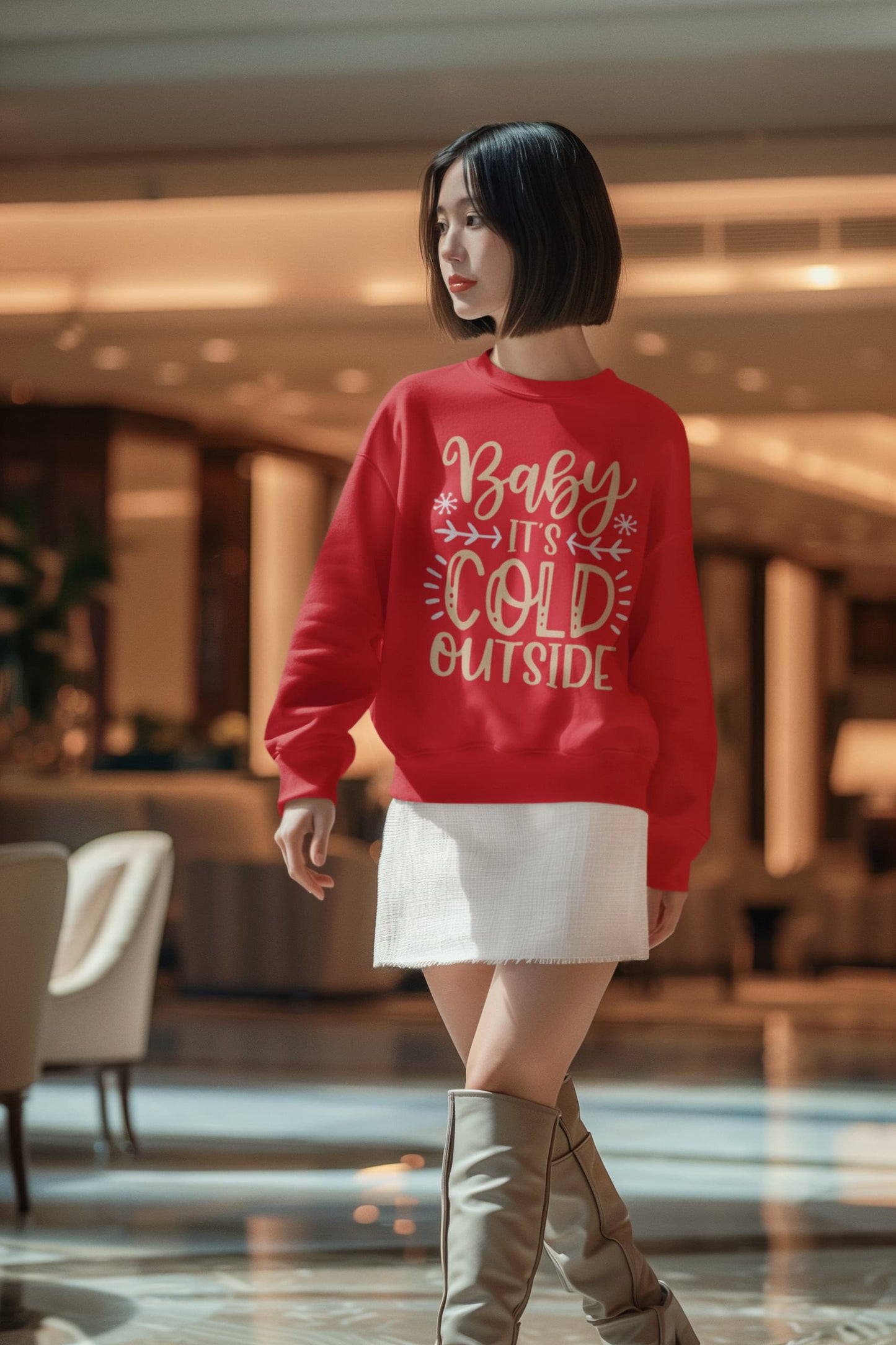 Women's Red Sweatshirts