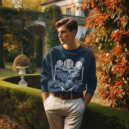 Men's Navy Blue Sweatshirts