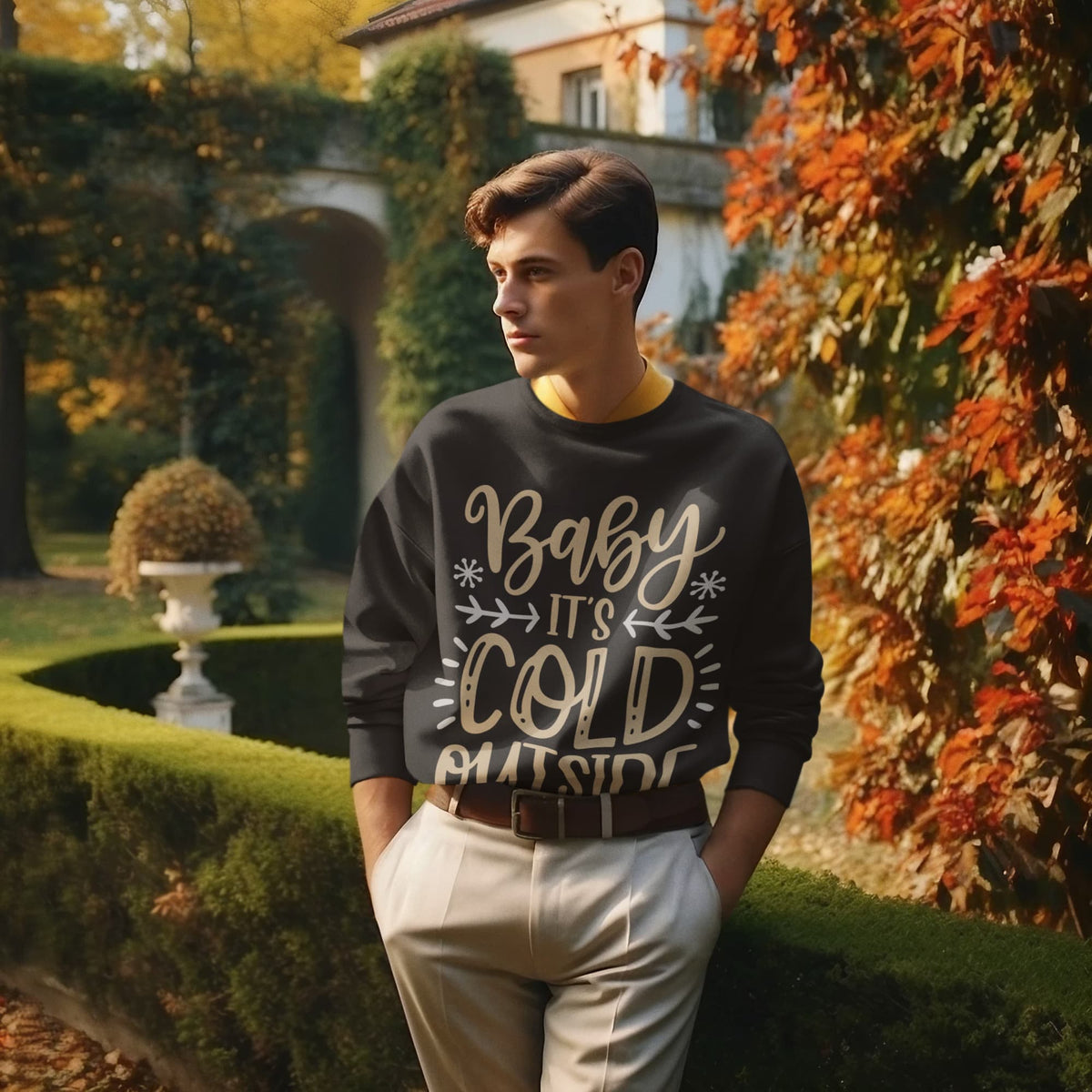 Men's Black Sweatshirts