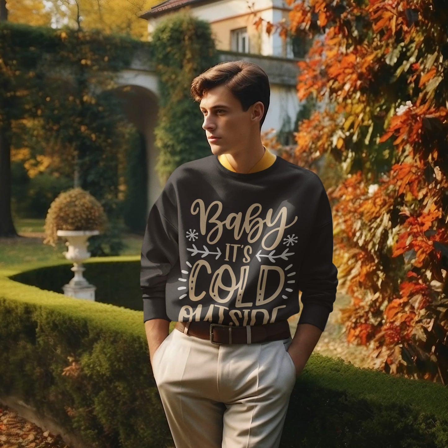 Men's Black Sweatshirts