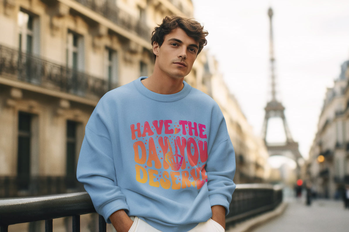 Men's Baby Blue Sweatshirts