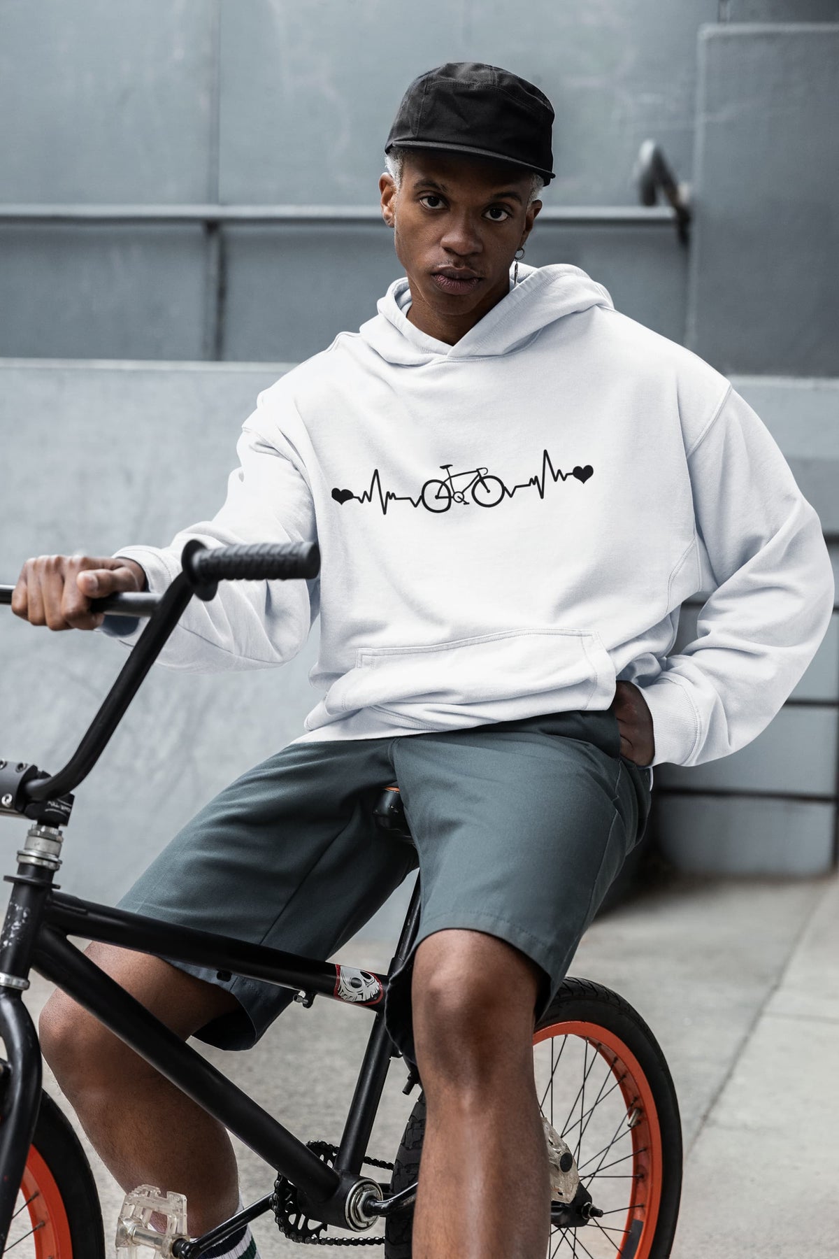 Men's White Hoodies