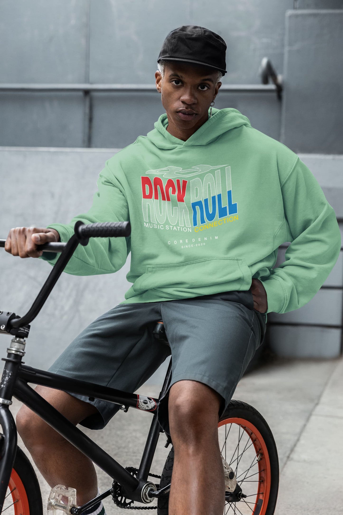 Men's Mint Green Hoodies