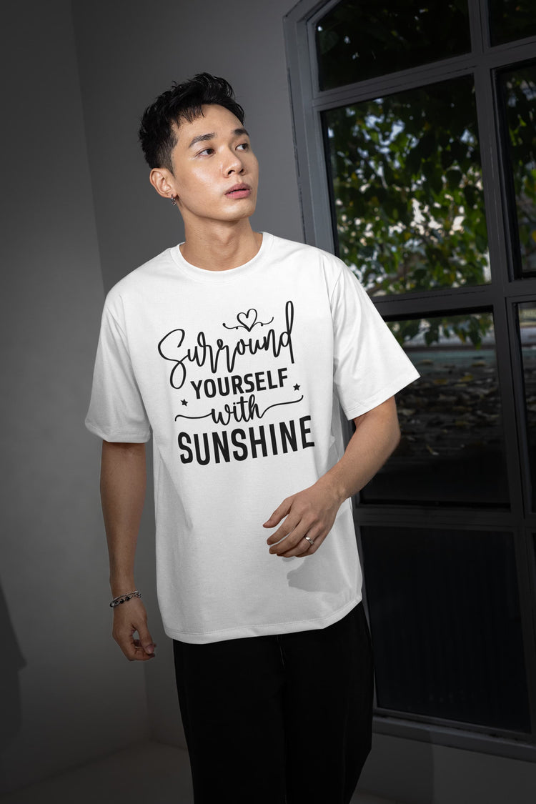 UNISEX WHITE OVERSIZED T-SHIRT