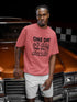 MENS DUSTY ROSE OVERSIZED ROUNDNECK T-SHIRT 