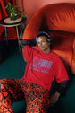 UNISEX RED OVERSIZED T-SHIRT 