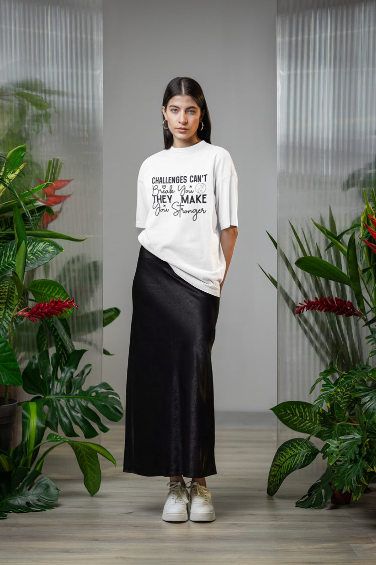 UNISEX WHITE OVERSIZED T-SHIRT