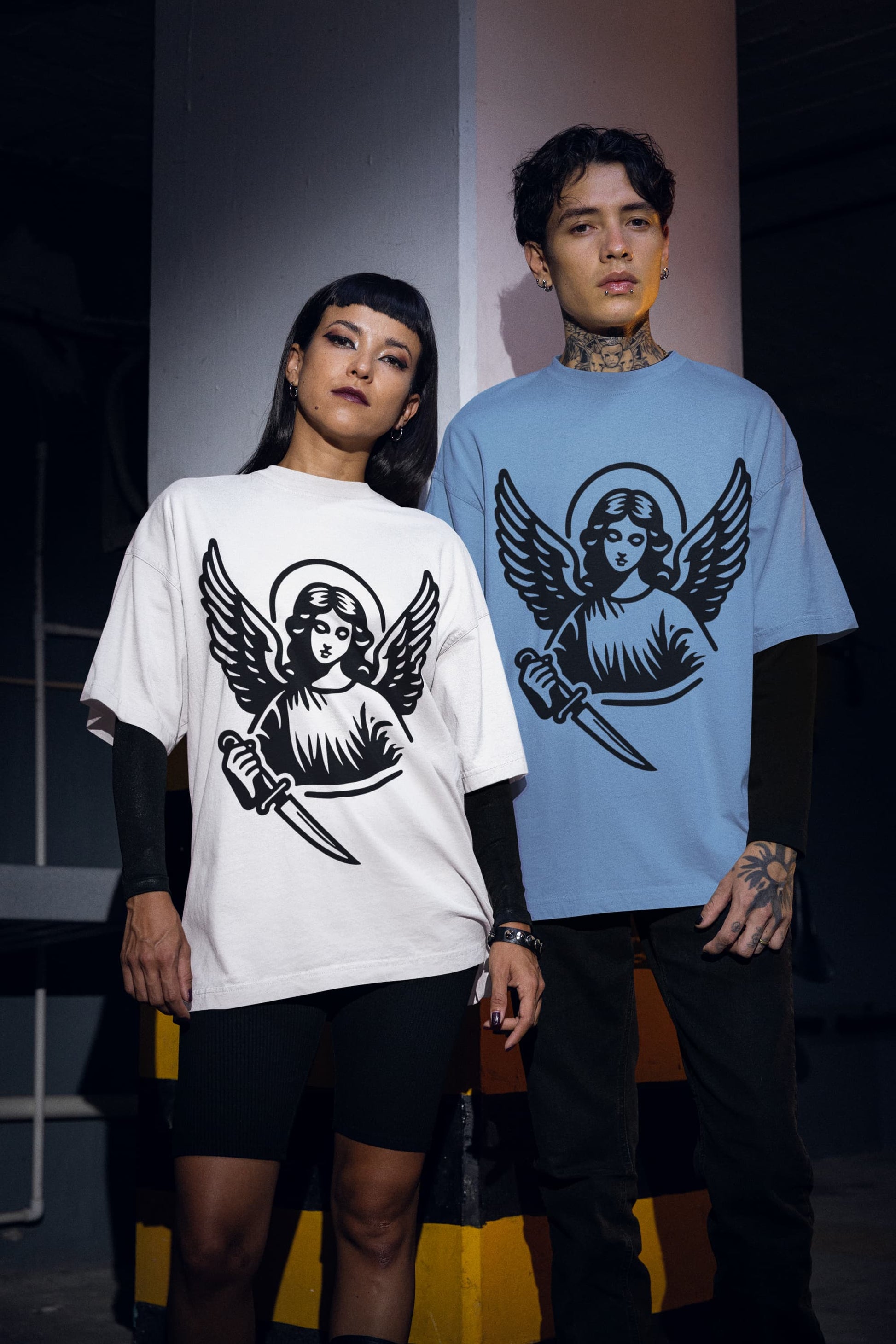 Men's  Oversized Round Neck T-shirts 