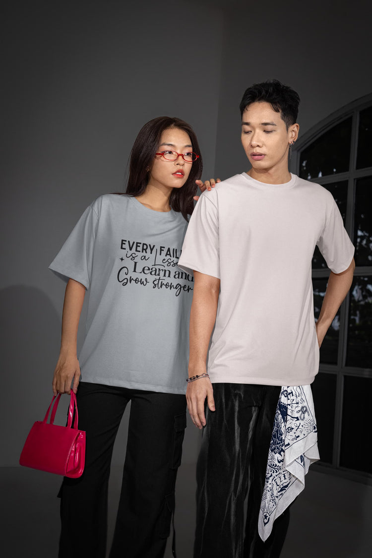 WOMENS SILVER FROST OVERSIZED T-SHIRT