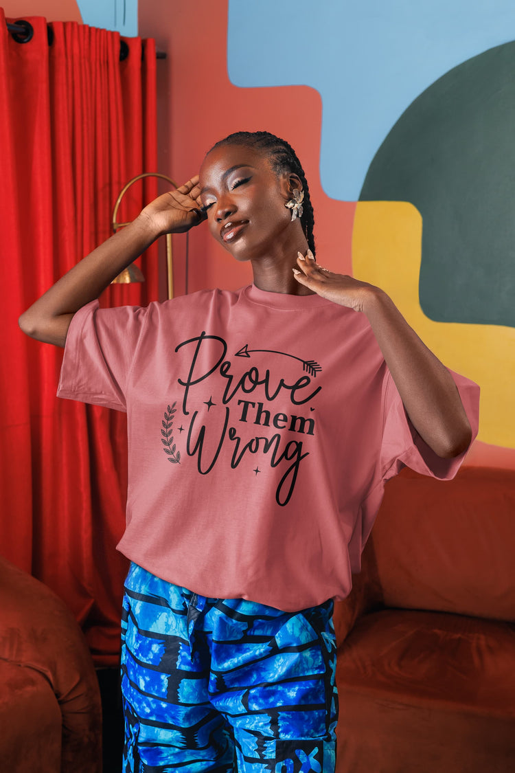 UNISEX DUSTY ROSE OVERSIZED T-SHIRT