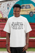 UNISEX WHITE OVERSIZED T-SHIRT