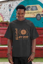 UNISEX BLACK OVERSIZED T-SHIRT 