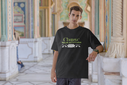 UNISEX BLACK OVERSIZED T-SHIRT 
