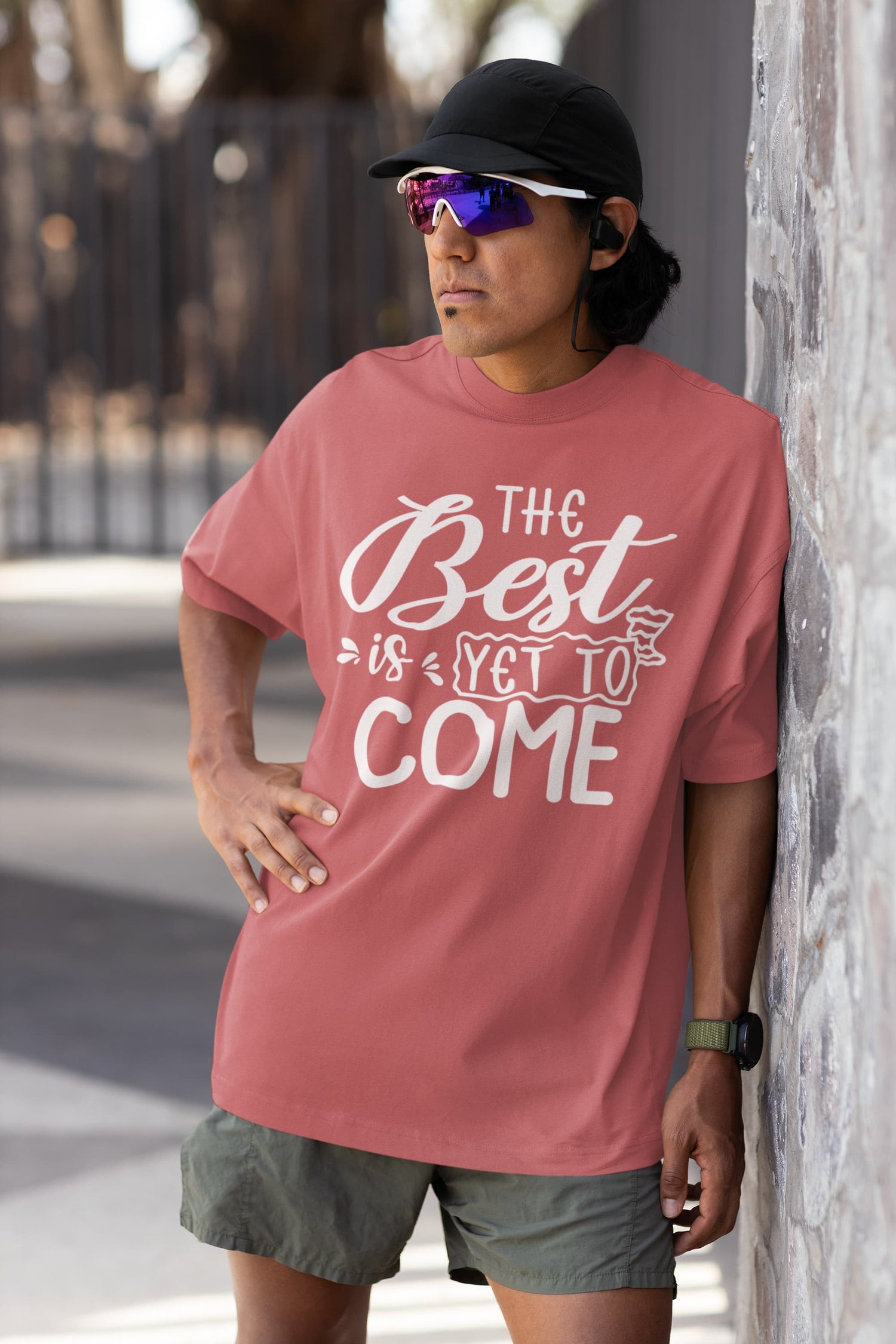 UNISEX DUSTY ROSE OVERSIZED T-SHIRT