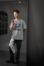 UNISEX SILVER FROST OVERSIZED T-SHIRT