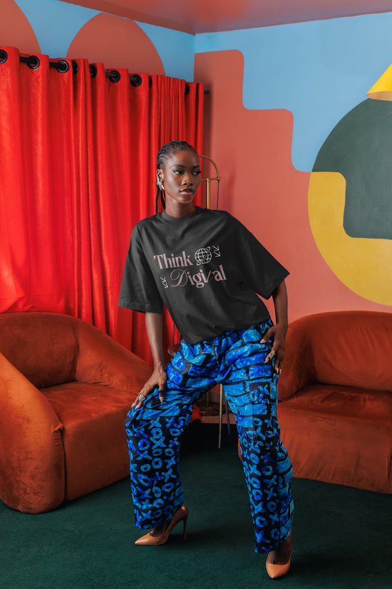UNISEX BLACK OVERSIZED T-SHIRT