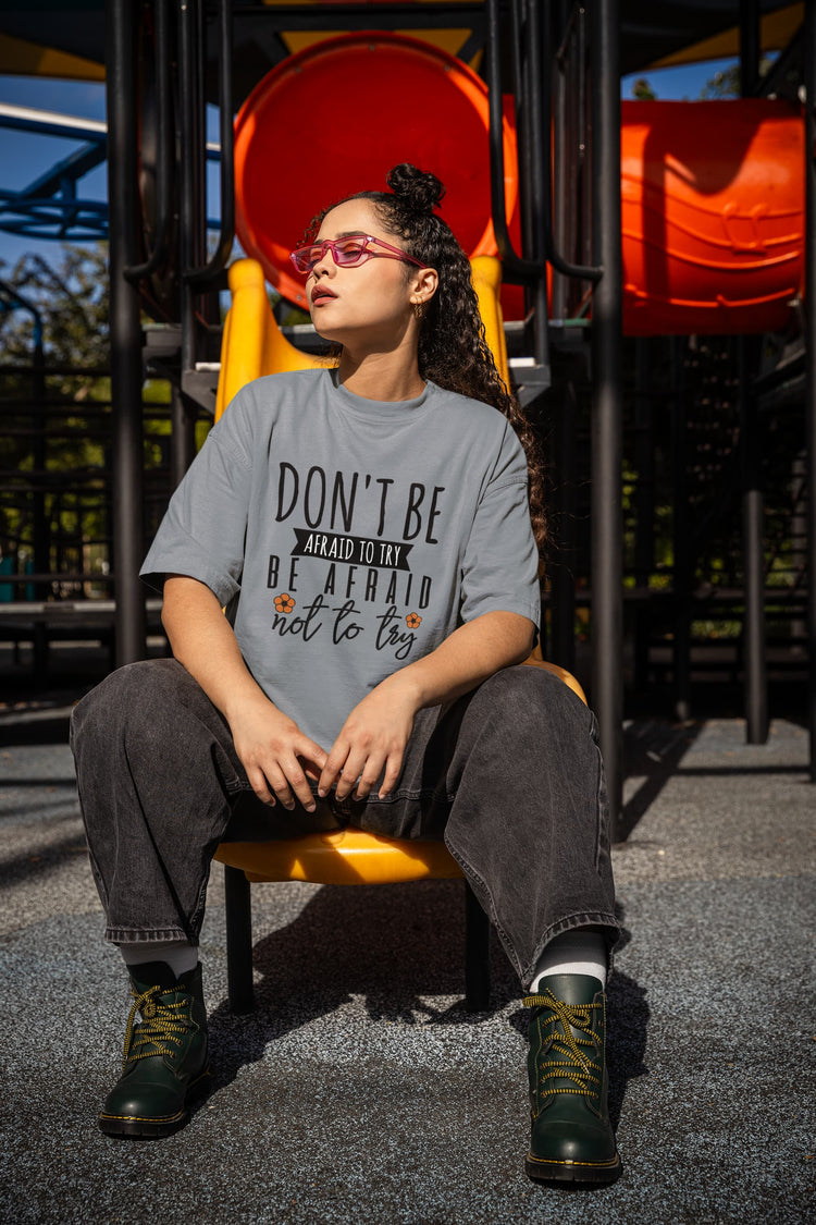 UNISEX SILVER FROST OVERSIZED T-SHIRT
