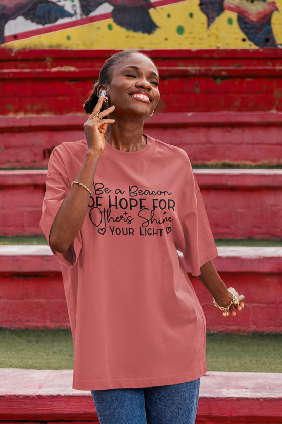 UNISEX DUSTY ROSE OVERSIZED T-SHIRT