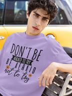 UNISEX IRIS LAVENDER OVERSIZED T-SHIRT