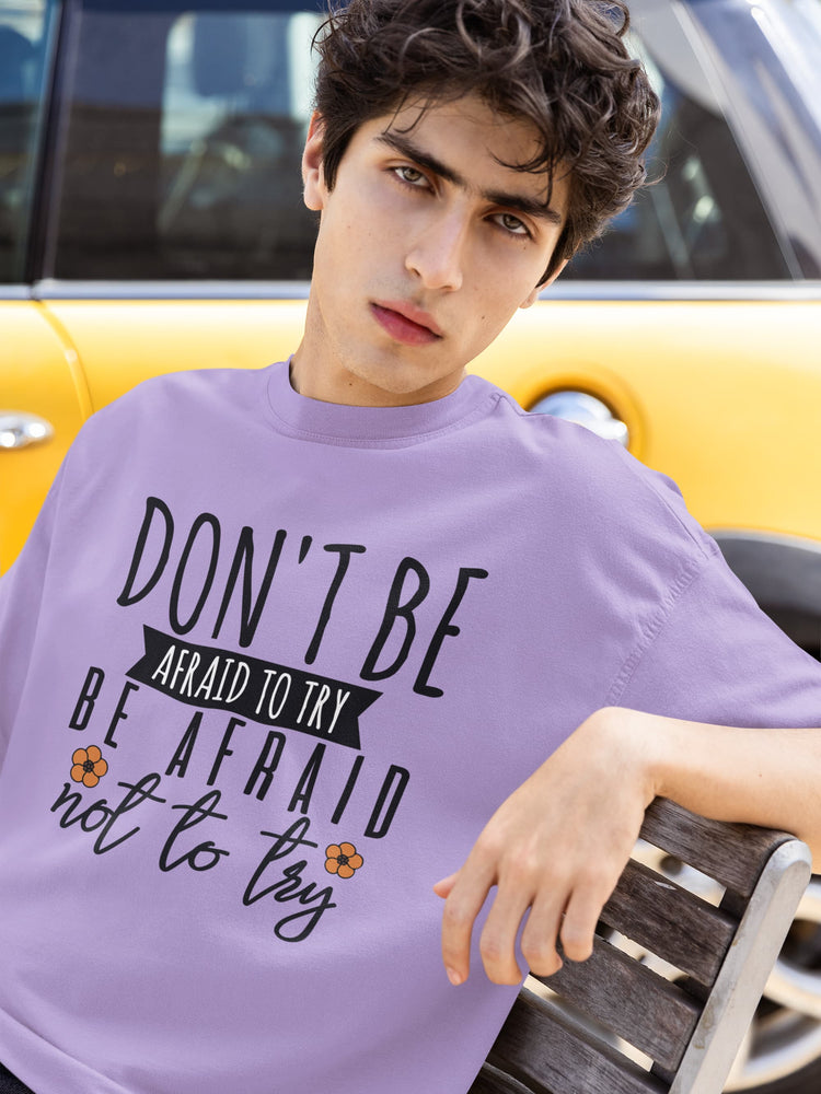 UNISEX IRIS LAVENDER OVERSIZED T-SHIRT