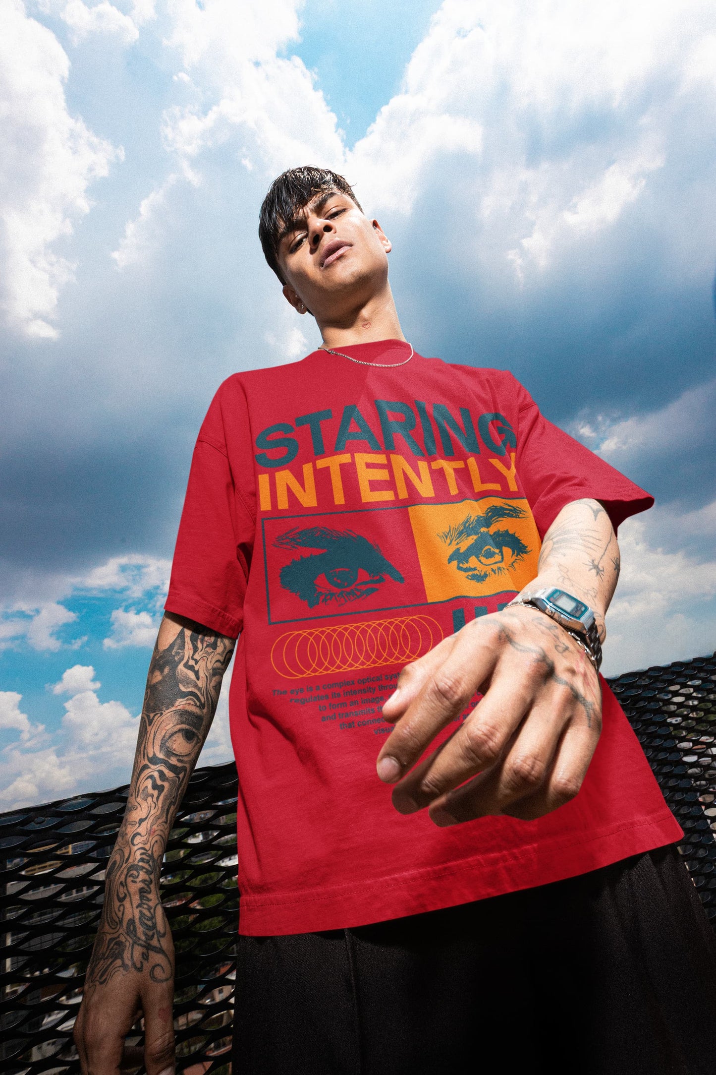 Men's Oversized Round Neck T-shirts