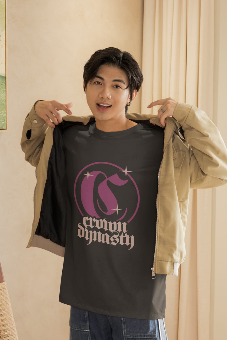 UNISEX BLACK OVERSIZED T-SHIRT 