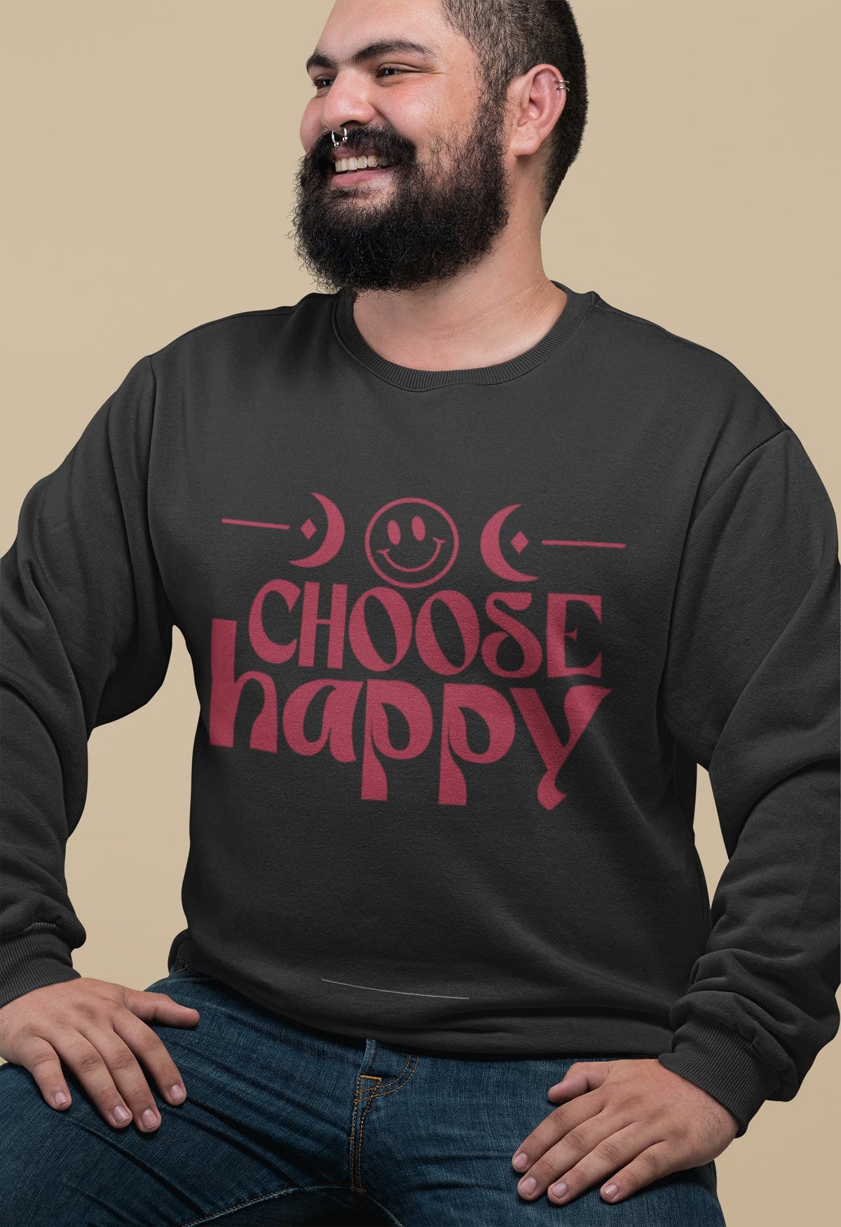 Men's Black Sweatshirts